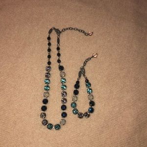 Sabika necklace and bracelet